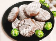 Una foto di biscotti al pistacchio