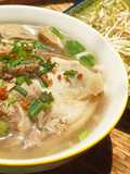 Bún bò viên giò heo