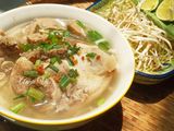 Bún bò viên giò heo