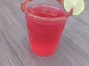 Una foto de gelatina con tequila