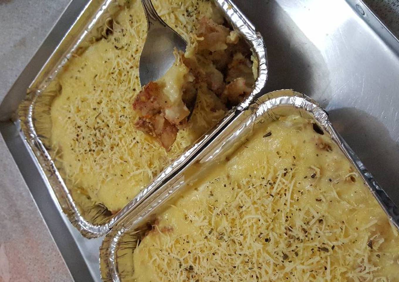 Makaroni schotel / makaroni panggang