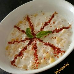 A picture of Boondi Raita.