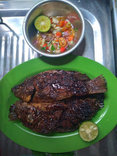 Foto resep Ikan nila bakar Sambal Matah