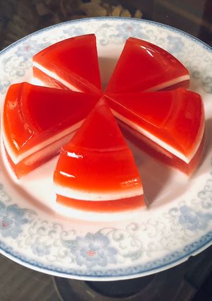 Hình của món Thạch Dưa Hấu.