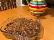 A picture of apple oats