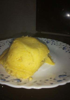 A picture of Mashed matoke.