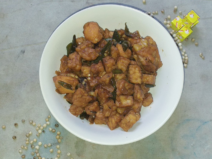 Wajib coba! Resep  bikin Tempe Orek Cabe Hijau  sempurna