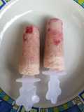 Es Smoothies Strawberry Pisang popsicle