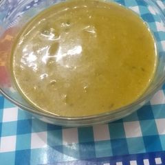 A picture of Besan lapta.