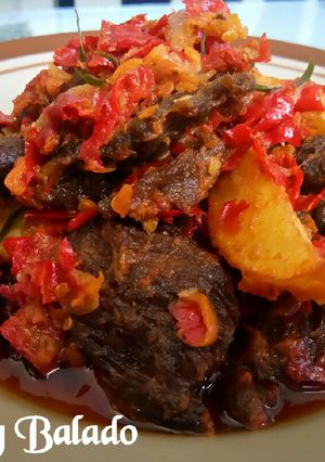 Foto resep Dendeng Balado Basah