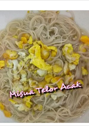 Foto resep Misua Telor Acak