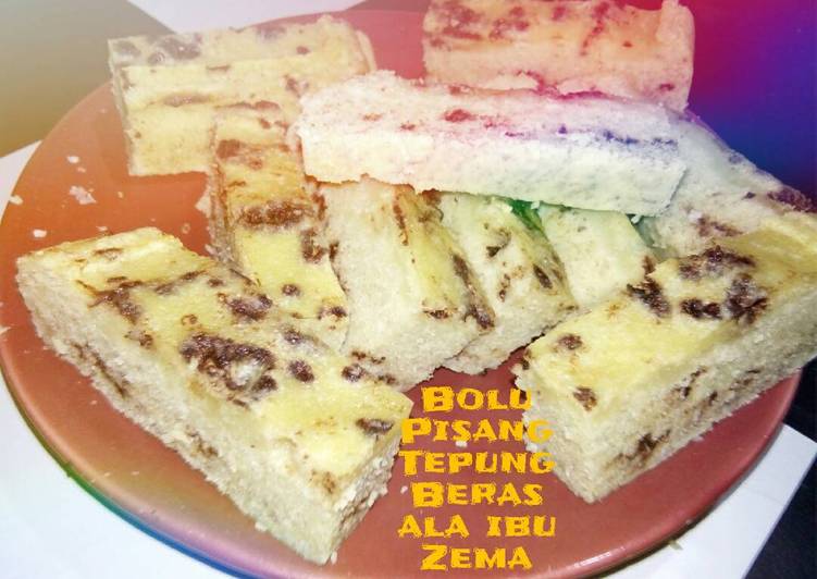 Bolu Pisang Tepung Beras