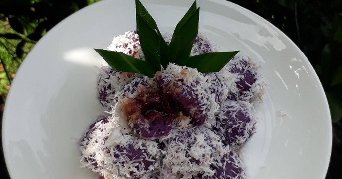 Resep Klepon Ubi Ungu Oleh Iin Nufira Cookpad