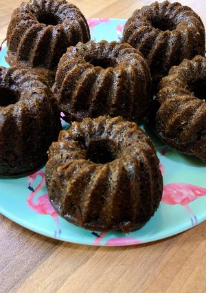 Csupa csokis meggyes muffin recept fotója
