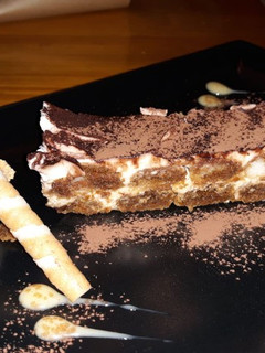 Una foto de Tiramisú de café 100% casero