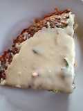 La tortilla de Popeye (espinaca+zanahoria+avena+queso)