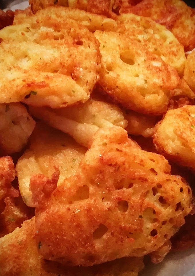Una foto de Buñuelos de bacalao versión 3. 0