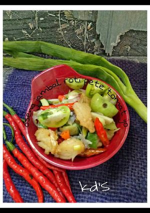 Foto resep Oseng jambal roti pete tomat ijo