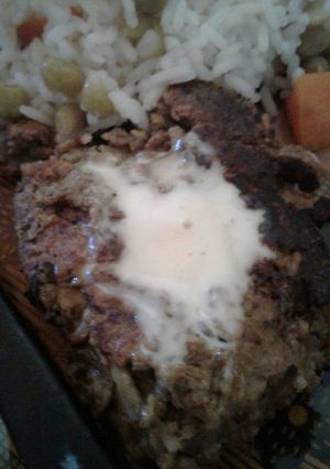 Una foto de Hamburguesas de berenjenas