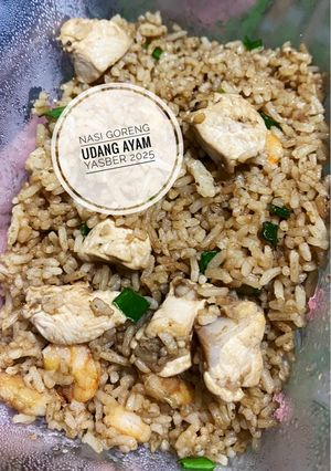 Foto resep Nasi goreng ayam udang