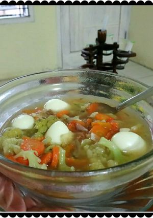 Foto resep Sup Telur Puyuh