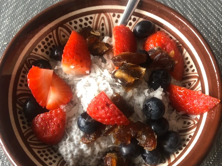 Recipe Chia pudding the So Delicious Delicious
