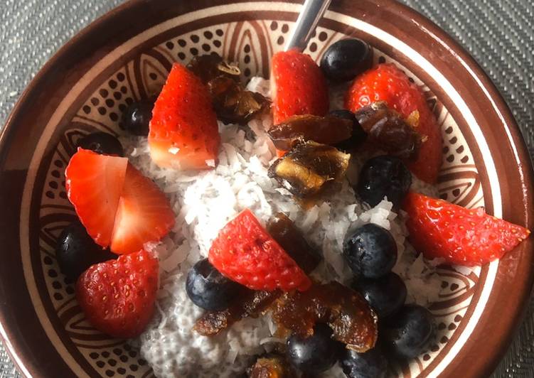 Simple Way to Cook Appetizing Chia pudding