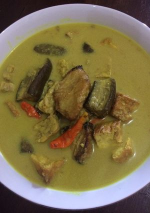 Foto resep Ikan Pari Asap Kuah Santan