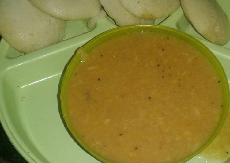 Recipe of Any-night-of-the-week Idli sambar