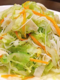 Hình của món Bún gạo xào rau chay.