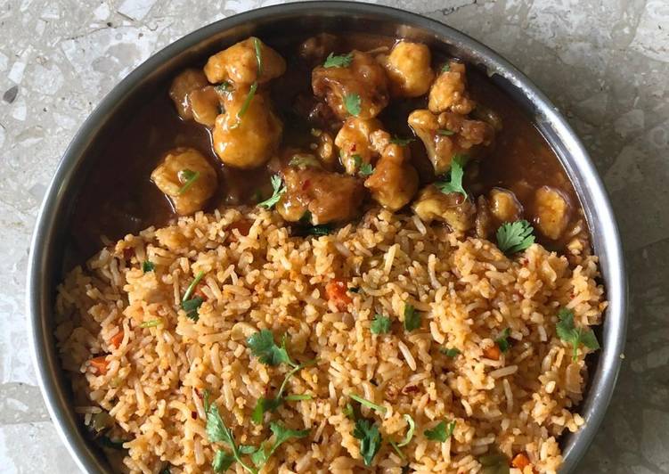 Recipe of Super Quick Homemade Schezwan Rice