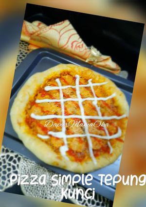 Foto resep Pizza Simple Tepung Kunci