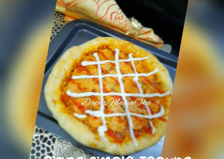 Bahan-bahan Pizza Simple Tepung Kunci yang lezat dan Mudah Dibuat