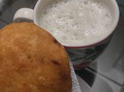 Una foto de arepas de cerdo