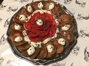 Une photo de tomates buffala
