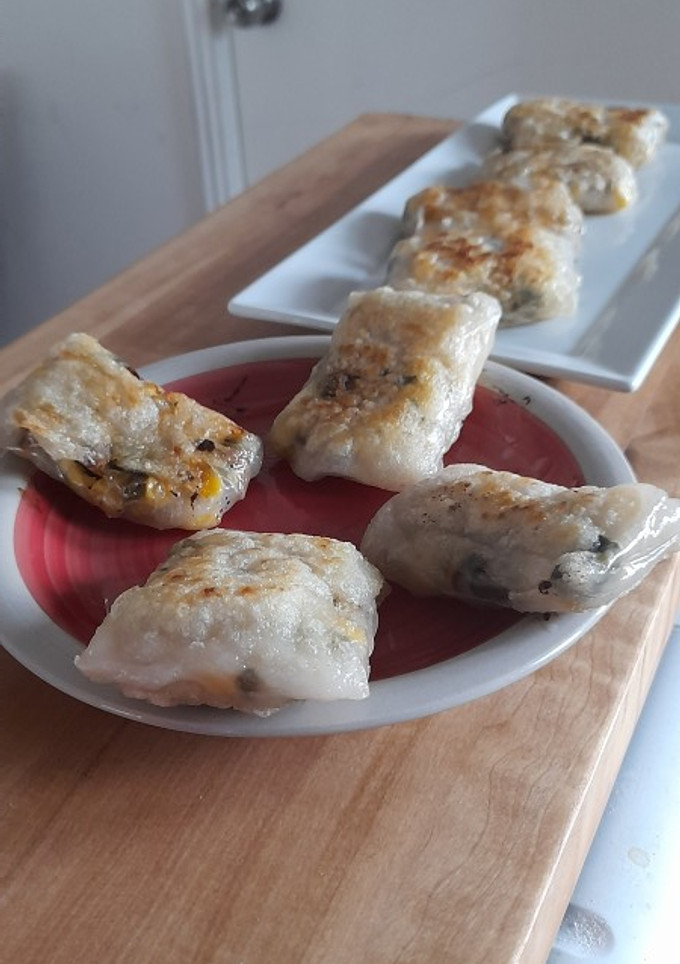 Una foto de Hojitas de arroz rellenas