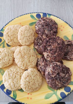 Une photo de COOKIES (nature et choco)