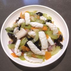 A picture of Sauteed Squid.
