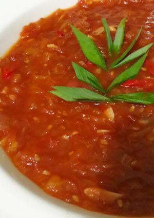 Foto resep Sambel tomat sederhana