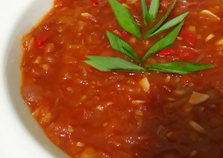 Sambel tomat sederhana