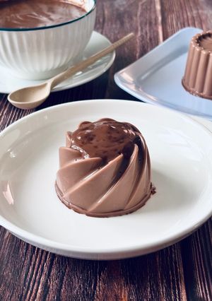 Foto resep Silky Chocolate Pudding
