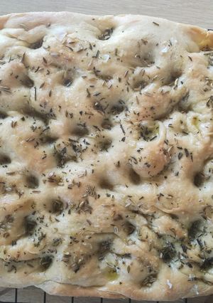 A picture of Focaccia.