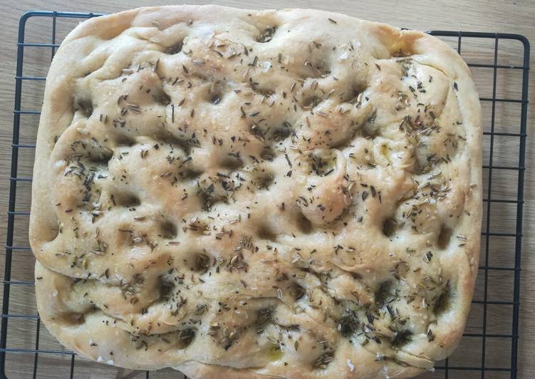 Recipe of Any-night-of-the-week Focaccia
