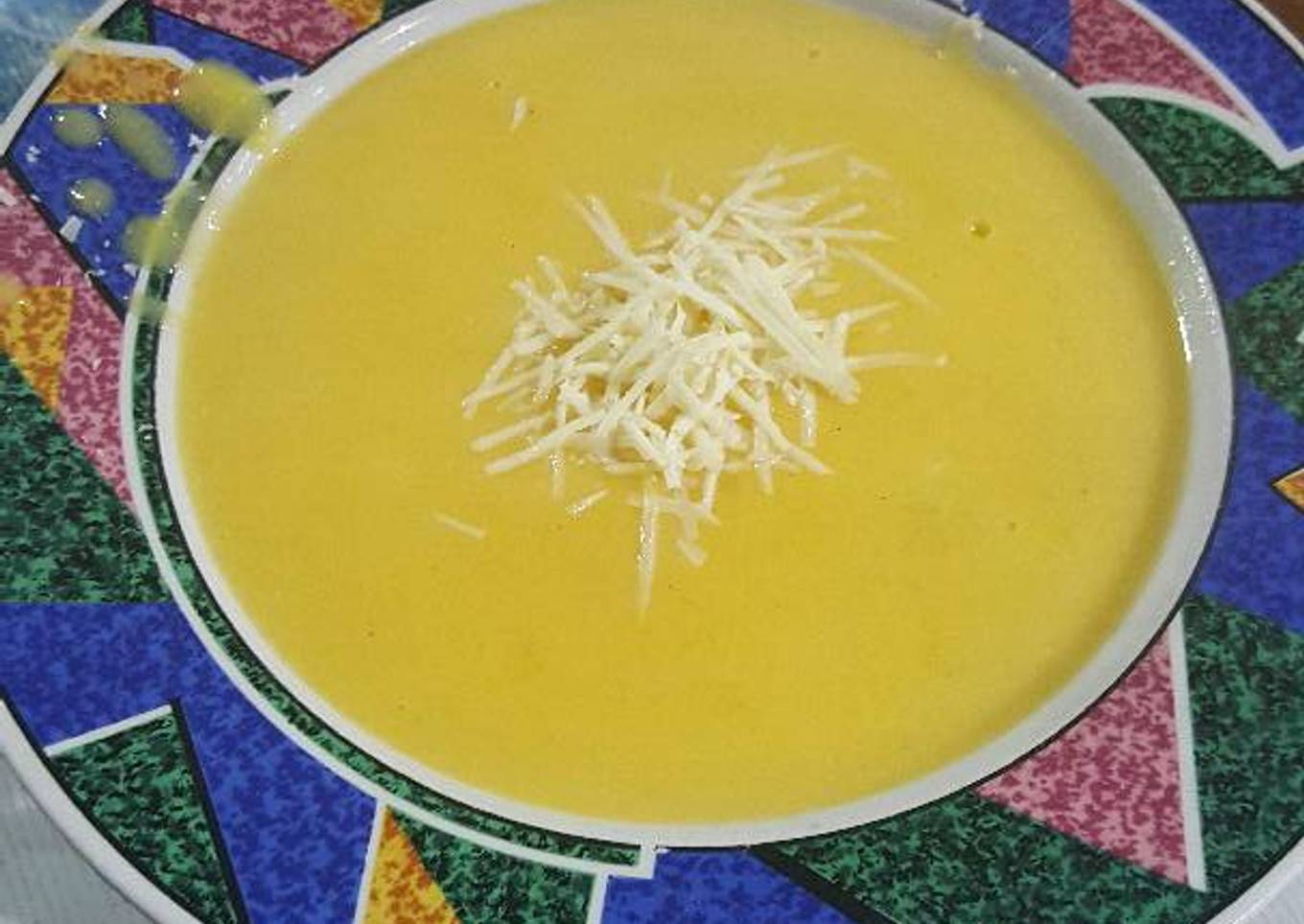 Sopa de calabaza light