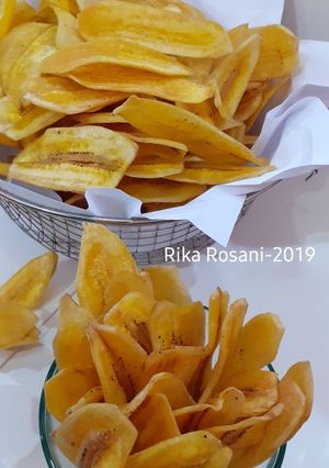Foto resep Keripik Pisang Renyah +Tips Berwarna Kuning