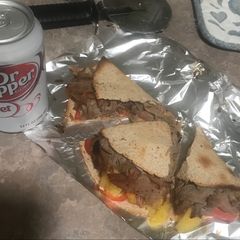 A picture of Luau quesadillas.