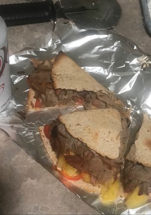 A picture of Luau quesadillas.