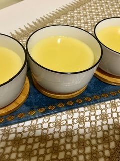 صورة لوصفة عاشوراء بالكريم كراميل 🍮🍮