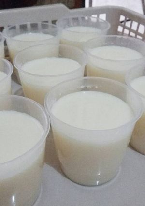 Foto resep Lychee Silky Pudding