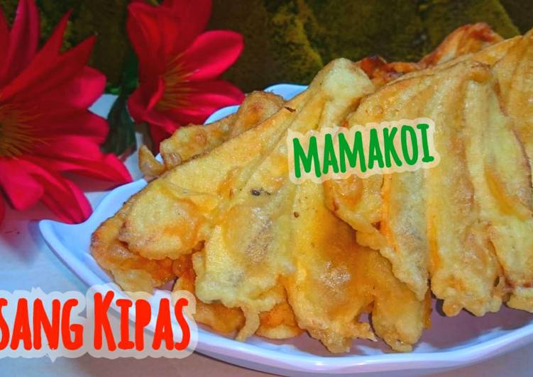 Pisang Kipas Kriuk Praktis